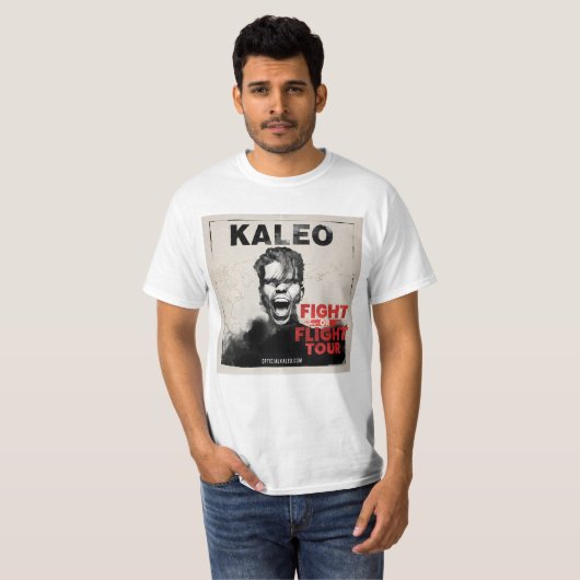 " Stream KALEO Music " T-shirt (Voorkant volledig)