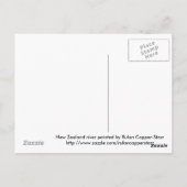 Stream Nieuw-Zeeland Briefkaart (Achterkant)
