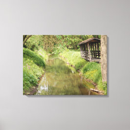 Stream of Tranquility Country Photography Canvas