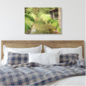 Stream of Tranquility Country Photography Canvas (Insitu (Slaapkamer))