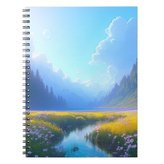 Stream Serenade Notitieboek (Voorkant)