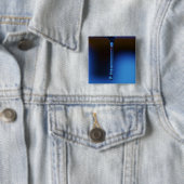 Stream to Drop by Shirley Taylor Vierkante Button 5,1 Cm (In situ)