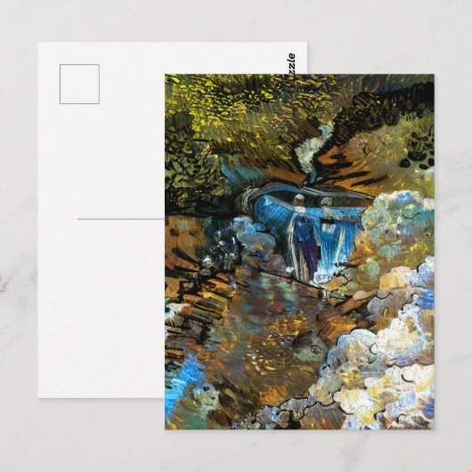 STREAM WATERFALL BRIEFKAART (Voorkant / Achterkant)