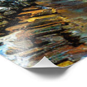 STREAM WATERFALL FOTO AFDRUK (Hoek)