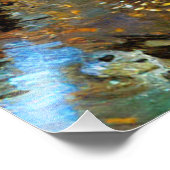 STREAM WATERFALL FOTO AFDRUK (Hoek)