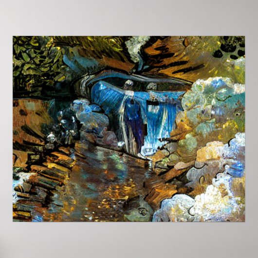 STREAM WATERFALL POSTER (Voorkant)