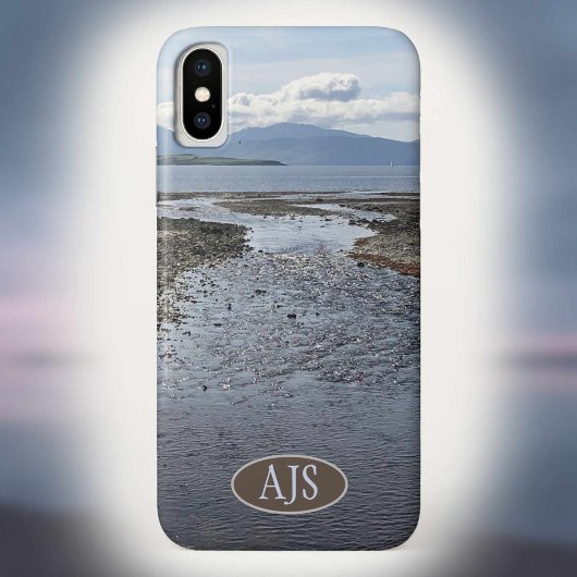 Stream, Zee en Uitzicht van het eiland Arran Case-Mate iPhone Case