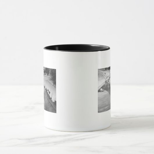 Streamen in winter B&W Mok (Midden)