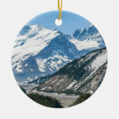 Streamen langs Icefields Parkway Highway 93 - Cana Keramisch Ornament (Voorkant)