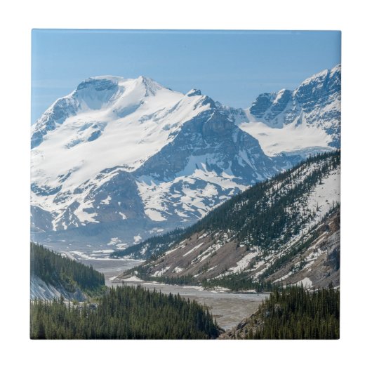 Streamen langs Icefields Parkway Highway 93 - Cana Tegeltje (Voorkant)