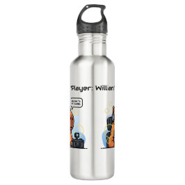 Streamer Capybara Water Bottle – Personalized Game Waterfles