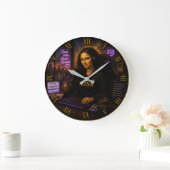 Streamer Funny Mona Lisa Gamer & Twitch Creator Grote Klok (Huis)