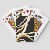 Streamers decoratief ontwerp 1902 pokerkaarten (Achterkant)