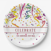 Streamers en Confetti Paper Bord (Voorkant)