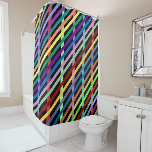 Streamers Shower Curtain Douchegordijn (In situ)