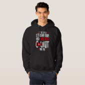 Streaming Gaming Streamer Online Video Microphone Hoodie (Voorkant volledig)