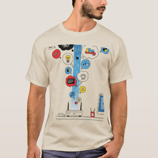 Streaming Ideas Geeky Minimalistisch IT T-shirt