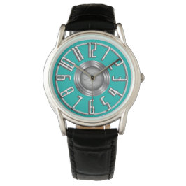 Streamline Art Deco polshorloge - Aqua Horloge