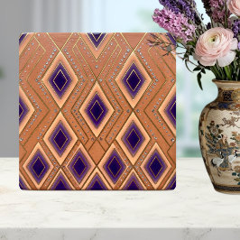 Streamline Modern Disco Waterfall Purple Orange Tegeltje