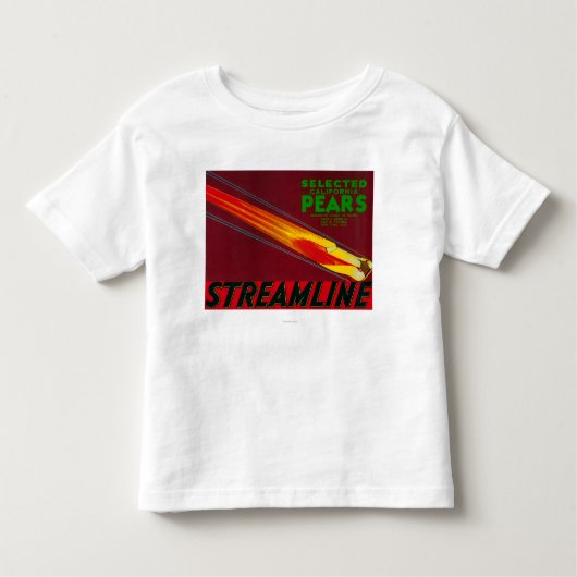 Streamline perenkrat LabelSanta Clara, CA Kinder Shirts (Voorkant)