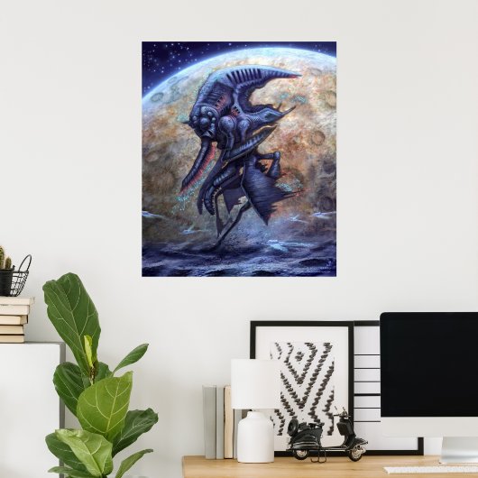 Streamline zwaartekrachtbegrenzer poster (Thuiskantoor)