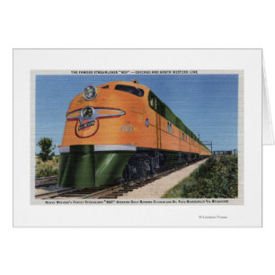 Streamliner "400" naar Milwaukee