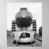 Streamliner in Washington D.C. Poster (Voorkant)