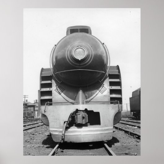 Streamliner in Washington D.C. Poster (Voorkant)