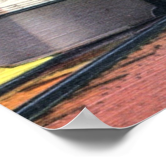 Streamliner Train, Wonderful Florida,  Poster (Hoek)