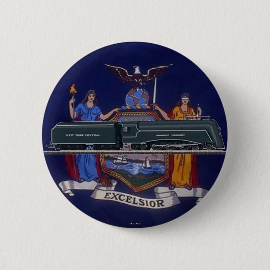 Streamlines Steam Locomotive J-2 Button (Voorkant)