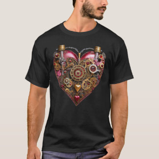 Streampunk Hart Robijn Valentijn T-shirt