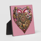 Streampunk Heart Ruby Valentine Fotoplaat (Voorkant)