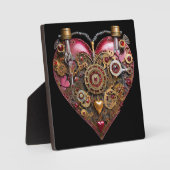 Streampunk Heart Ruby Valentine Fotoplaat (Voorkant)