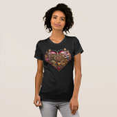 Streampunk Heart Ruby Valentine T-shirt (Voorkant volledig)