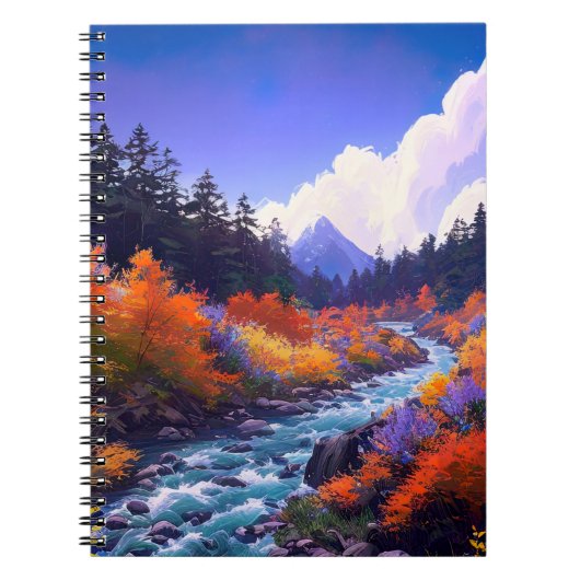 Stream's Rush en Forest's Palette Notitieboek (Voorkant)