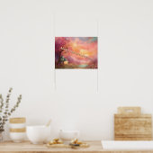 Streef altijd naar de grote poster (Halfglans) (Keuken)