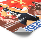 Streef ernaar om als Jong Song Ok, een atleet van Poster (Hoek)