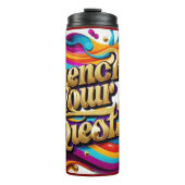 "Streef je dromen na" Thermosbeker (Voorkant)