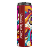 "Streef je dromen na" Thermosbeker (Achterkant)