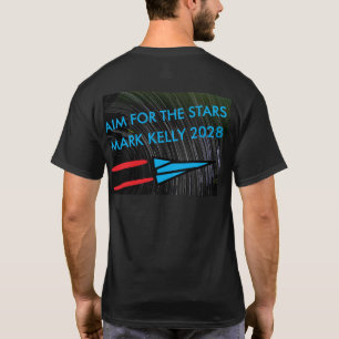 Streef naar de sterren - Mark Kelly voor President T-shirt