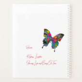 Streef naar dit gepersonaliseerde planner (Achterkant)