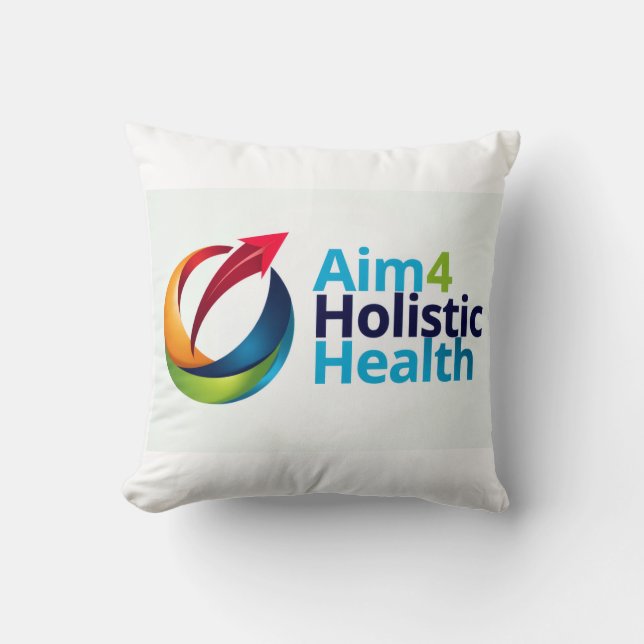 Streef naar Holistische Gezondheid Kussen (Voorkant)