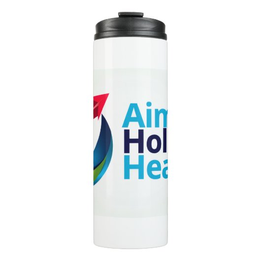Streef naar holistische gezondheid thermosbeker (Voorkant)