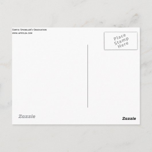 Streef naar waarde briefkaart (Achterkant)