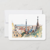 Streefbestemming van het RSVP-antwoordhuwelijk in  Kaart (Achterkant)