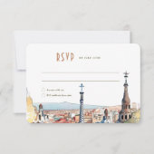 Streefbestemming van het RSVP-antwoordhuwelijk in  Kaart (Voorkant)