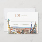 Streefbestemming van het RSVP-antwoordhuwelijk in  Kaart (Voorkant)