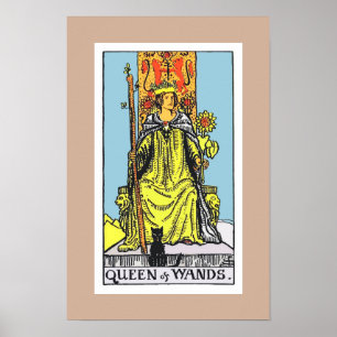 STREEFCIJFERS/KONINGIN VAN WANNEER POSTER