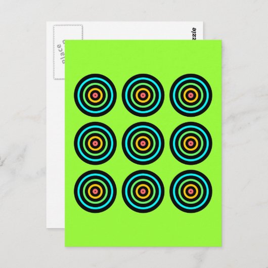 Streefcijfers Nine Squared Briefkaart (Voorkant / Achterkant)