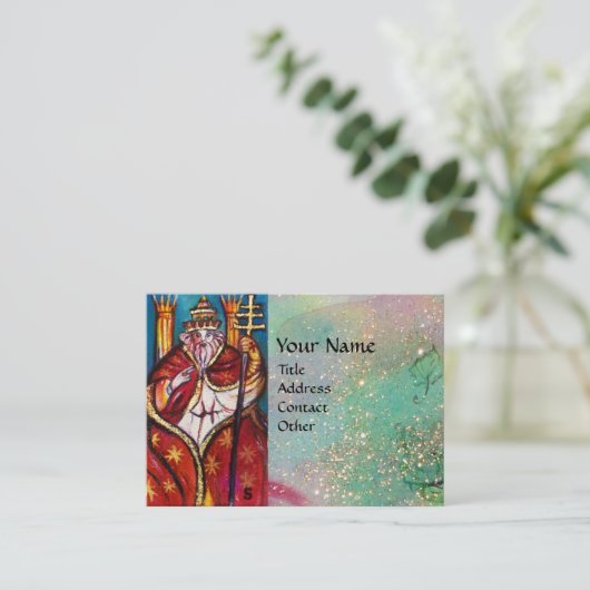 STREEFCIJFERS VAN DE VERLORENDE SCHADEN / DE POPEN VISITEKAARTJE (Staand voorkant)